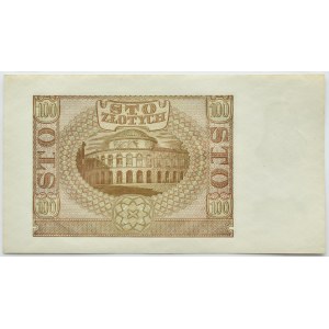 Generalna Gubernia, 100 złotych 1940, seria E, GDA 65 EPQ