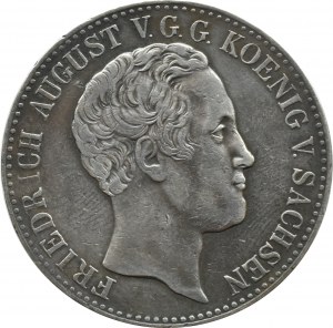 Allemagne, Saxe, Frédéric Auguste II, 1838 G thaler, Dresde