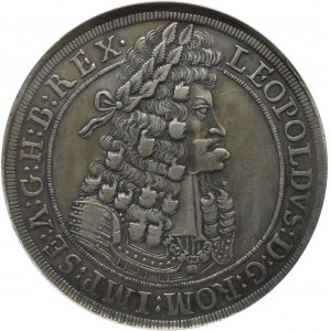 Austria, Leopold I Habsburg, thaler 1701, Hall, NGC XF45