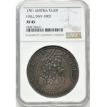 Austria, Leopold I Habsburg, thaler 1701, Hall, NGC XF45