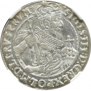 Zygmunt III Waza, ort 1623, Bydgoszcz, PRV M, ex-Pączkowski, NGC MS64