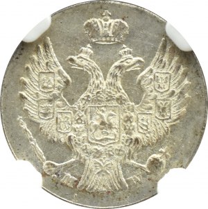 Russian Partition, Nicholas I, 5 groszy 1840 MW, Warsaw, NGC MS62