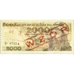 People's Republic of Poland, Mieszko I, 2000 gold 1977, series A, MODEL No 0712*, UNC