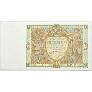 II RP, 50 złotych 1929, seria DL., PMG 66 EPQ