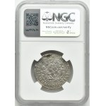 Zygmunt III Waza, ort 1616, Gdańsk, popiersie z kołnierzem, NGC AU Details