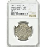 Prusy, Jerzy Wilhelm, ort 1622, Królewiec (Königsberg), NGC MS61