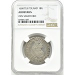 Jan II Kazimierz, ort 1668 T.L.B., Bydgoszcz, NGC AU Détails