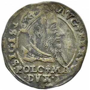 Sigismund II Augustus, penny per Polish foot 1567 L/LIT, Tykocin