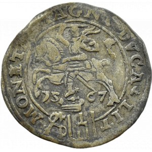 Sigismund II Augustus, penny per Polish foot 1567 L/LIT, Tykocin