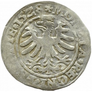 Sigismondo I il Vecchio, centesimo 1528, Cracovia