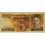 People's Republic of Poland, M. Skłodowska-Curie, 20000 gold 1989, series W, PMG 65 EPQ