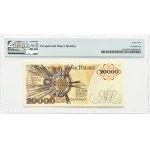 People's Republic of Poland, M. Skłodowska-Curie, 20000 gold 1989, series W, PMG 65 EPQ