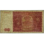 RP, 100 złotych 1946, Warszawa, seria J, PIĘKNE!