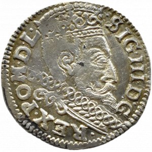 Sigismund III Vasa, trojak 1600, Bydgoszcz, RARE DECORATION