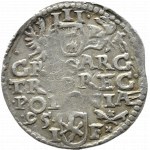 Sigismund III Vasa, trojak 1595, Poznań - TWO DATES - RARE.