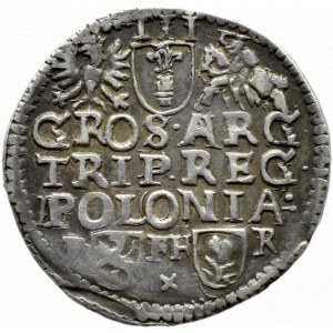 Sigismund III Vasa, trojak 1596, Poznań, VERY RARE