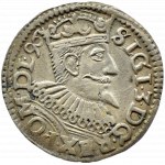 Sigismondo III Vasa, trojak 1596, Poznań, RARO