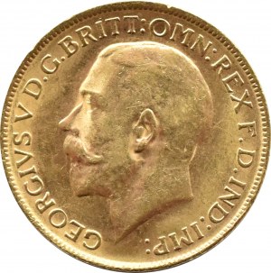 Australia, George V, sovereign 1923 P, Perth