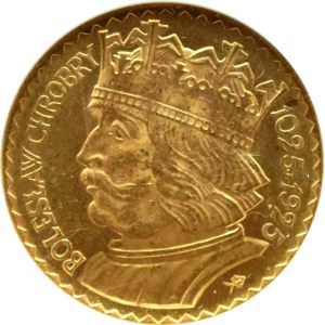 II RP, Bolesław Chrobry, 10 zlotys 1925, Warsaw, ANACS MS63