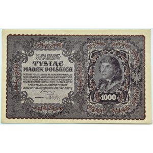 II Republic, 1000 marks 1919, II series A - type 4, UNC