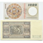RP/PRL, Wzory banknotów 1948-1965 w etui, PIĘKNIE ZACHOWANE