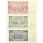 RP/PRL, Wzory banknotów 1948-1965 w etui, PIĘKNIE ZACHOWANE