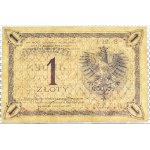 II RP, T. Kościuszko, 1 złoty 1919 S.21 I, Kolekcja Lucow, PIĘKNE!