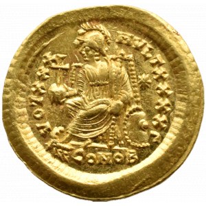 Cesarstwo Rzymskie, Teodozjusz II (408-450), solidus (426-429), Konstantynopol, PIĘKNE