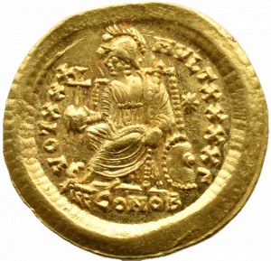 Cesarstwo Rzymskie, Teodozjusz II (408-450), solidus (426-429), Konstantynopol, PIĘKNE