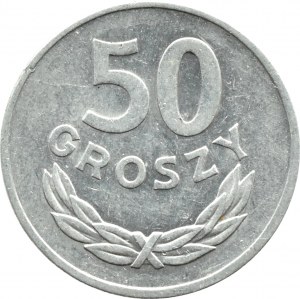 RP, 50 grosz 1949, Warsaw