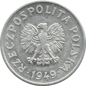 RP, 50 grosz 1949, Warsaw