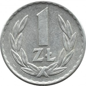 PRL, 1 złoty 1966, Warszawa, rzadszy rocznik