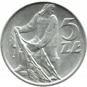 PRL, Rybak, 5 złotych 1973, Warszawa