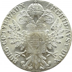 Austria, Maria Theresa, 1780 thaler, Vienna, new minting, CUSTOM STEMPEL