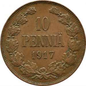 Finlandia/Rosja Radziecka, 10 pennia 1917, Helsinki