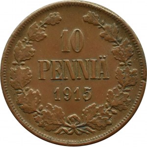 Finlandia, Mikołaj II, 10 pennia 1915, Helsinki