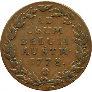 Belgia Austriacka, Maria Teresa, żeton 1778
