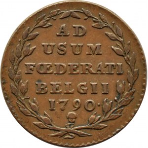Belgia, Stany Zjednoczone Belgii, żeton 1790