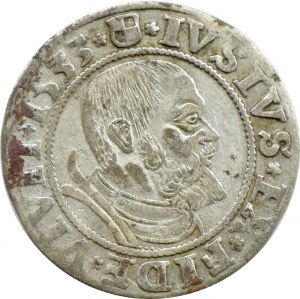 Ducal Prussia, Albrecht, Prussian penny 1533, Königsberg
