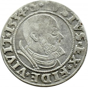 Prusy Książęce, Albrecht, grosz pruski 1534, Królewiec
