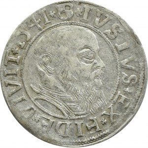 Prusy Książęce, Albrecht, grosz pruski 1541, Królewiec