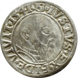 Prusy Książęce, Albrecht, grosz pruski 1541, Królewiec