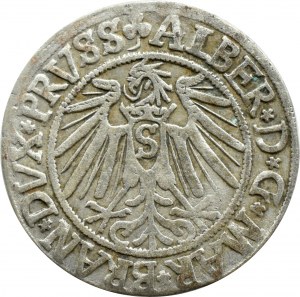 Ducal Prussia, Albrecht, Prussian penny 1541, Königsberg