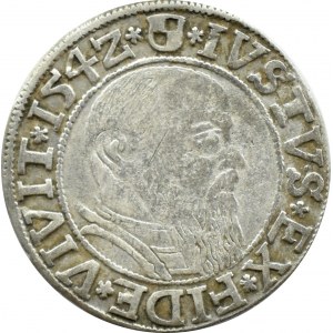 Ducal Prussia, Albrecht, Prussian penny 1542, Königsberg