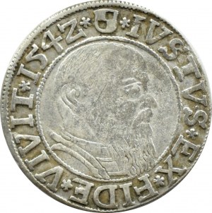 Ducal Prussia, Albrecht, Prussian penny 1542, Königsberg