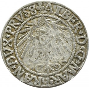 Ducal Prussia, Albrecht, Prussian penny 1542, Königsberg