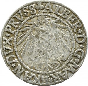 Ducal Prussia, Albrecht, Prussian penny 1542, Königsberg