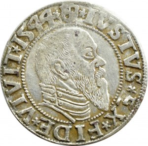 Ducal Prussia, Albrecht, Prussian penny 1544, Königsberg, REVERSE 