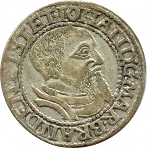 Silesia, Duchy of Krosno, Rev. Jan I Kostrzynski, penny 1544, Krosno