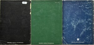 Cz. Kaminski, Set of 3 catalogs of Polish coins from 1632-1864